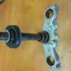 té de fourche inferieur et colonne direction Suzuki 650 SV – Image 2