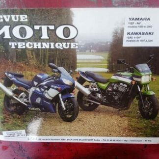 Revue technique moto N° 116 Yamaha 600 YZF R6, Kawasaki 1100 ZRX