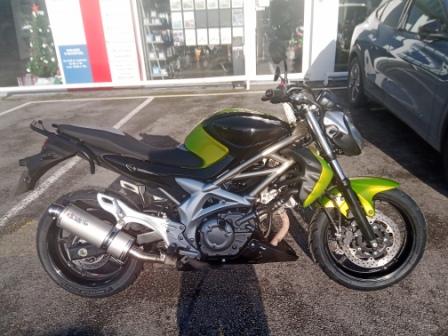 SUZUKI 650 SFV Gladius (Bridable A2) - 2009 - 20800kms - 3490€