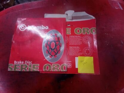 Paire de disques de frein avant neufs BREMBO 68B407D0 YAMAHA