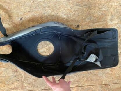 Tapid de réservoir cuir gris BAGSTER Yamaha 1700 MT01 – Image 3