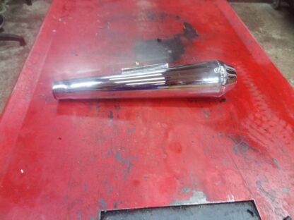 Paire de silencieux d'échappement mégaphone pour café racer Triumph 900 Thunderbird 1997