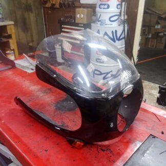 Tête de fourche, Bulle café racer Triumph 900 Thunderbird 1997