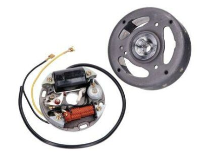 Allumage Stator, rotor complet 6V 17W sens horaire pour Puch Maxi E50 Sachs, Hercules, Zündapp