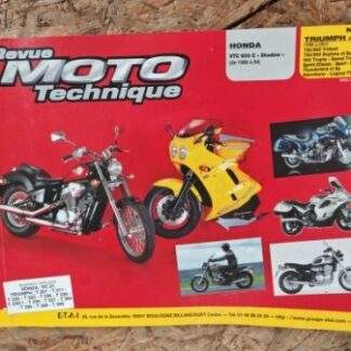 Revue technique moto N° 93 Honda VT 600 Shadow (88-94), Triumph 750 900 Trident, Trophy, Sprint, Daytona, Speed Triple, Thunderbird, Adventurer, Legend TT (91-01)