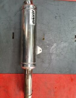 Silencieux d'échappement RINO avec chicane amovible Suzuki 650 SV