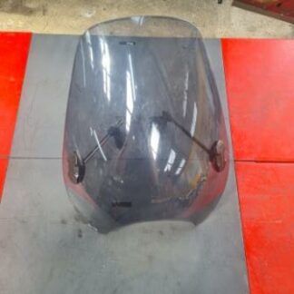 Bulle fumée moto phare rond roadster universelle